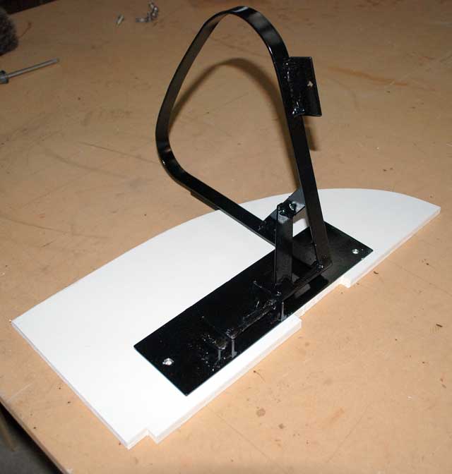 The entire assembly less the shelf